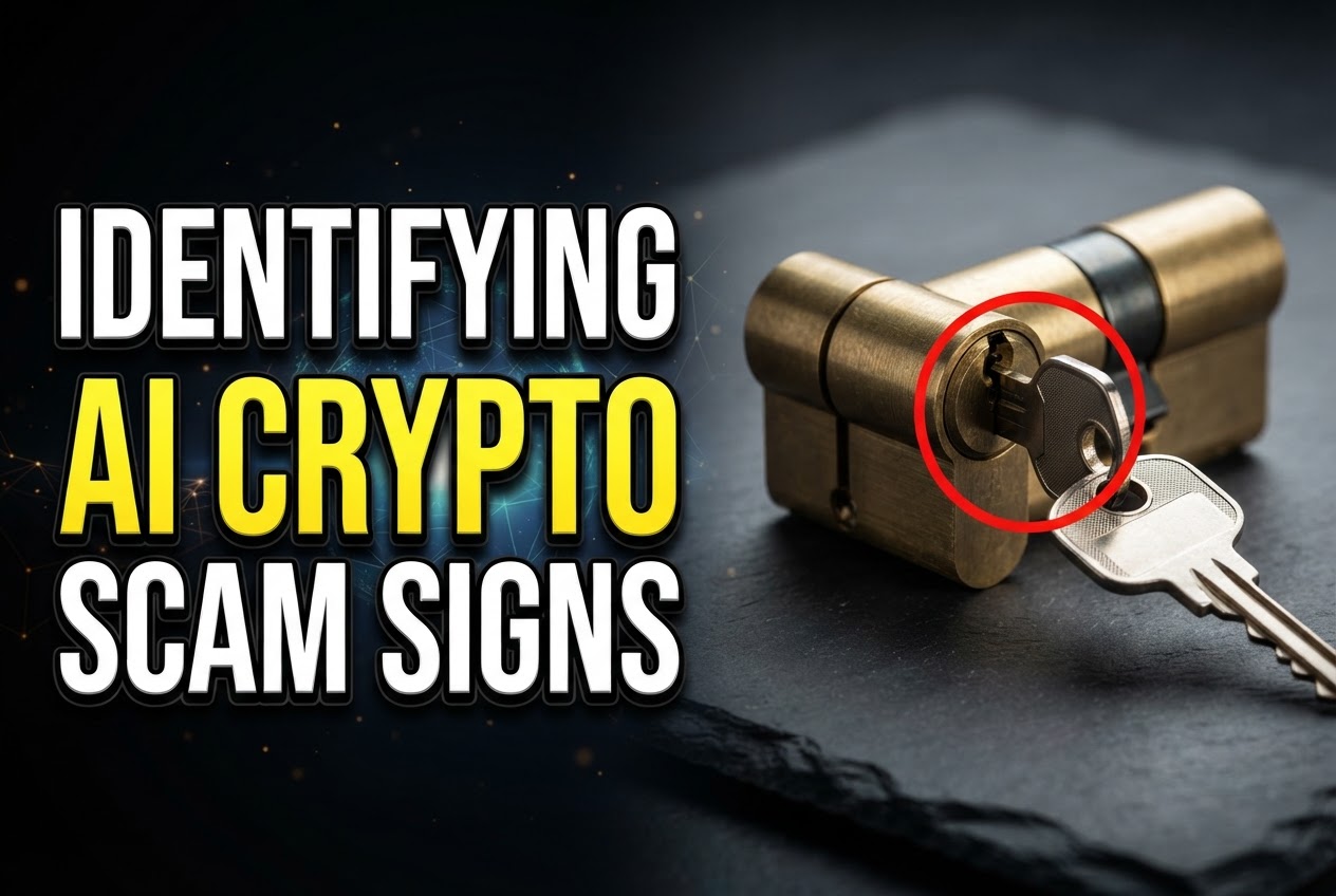 Identifying clear ai crypto scam signs stops total account drain