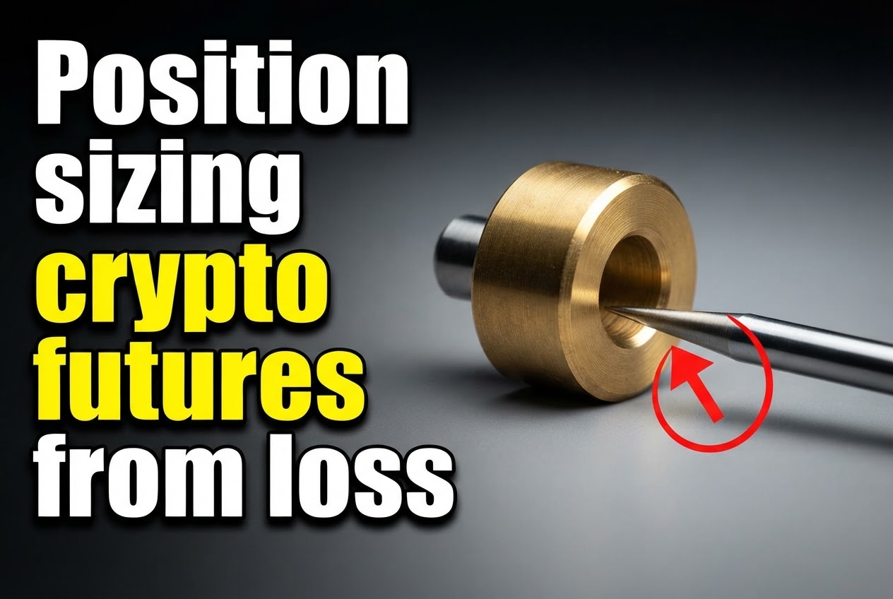 Position sizing crypto futures from loss budget fixes liquidation risk